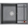 Кухонная мойка Emar EMQ-1650.Q, оникс, Цвет производителя: оникс - Кухонная мойка Emar EMQ-1650.Q, оникс, Цвет производителя: оникс фото