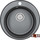Кухонная мойка Emar EMQ-1475.C, оникс, Цвет производителя: оникс - Кухонная мойка Emar EMQ-1475.C, оникс, Цвет производителя: оникс фото