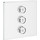 Переключатель на 3 положения Grohe Grohtherm SmartControl 29158LS0, белая луна - Переключатель на 3 положения Grohe Grohtherm SmartControl 29158LS0, белая луна фото