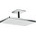 Верхний душ Hansgrohe Rainmaker Select 460 1jet 24002400, латунь/стекло, белый/хром - Верхний душ Hansgrohe Rainmaker Select 460 1jet 24002400, латунь/стекло, белый/хром фото