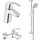 Набор смесителей 3 в 1 для ванны с коротким изливом Grohe Eurosmart 124446 - Набор смесителей 3 в 1 для ванны с коротким изливом Grohe Eurosmart 124446 фото