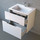 Тумба подвесная с раковиной Jorno Modul 65 см Mоl.01.62/P/W, белый - Тумба подвесная с раковиной Jorno Modul 65 см Mоl.01.62/P/W, белый фото