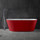 Ванна акриловая Abber AB9216-1.7R 170x80 см, красный -  Ванна акриловая Abber AB9216-1.7R 170x80 см, красный фото