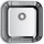 Кухонная мойка Omoikiri OMI 44-U/IF-IN QUADRO (4993494) 0,8 мм, нержавеющая сталь, Цвет производителя: нержавеющая сталь матовая - Кухонная мойка Omoikiri OMI 44-U/IF-IN QUADRO (4993494) 0,8 мм, нержавеющая сталь, Цвет производителя: нержавеющая сталь матовая фото
