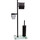 Стойка с держателем и ёршиком WasserKraft K-1264BLACK, цвет чёрный - Стойка с держателем и ёршиком WasserKraft K-1264BLACK, цвет чёрный фото