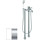 Смеситель для ванны Emmevi Tiffany BC600128, белый/хром - Смеситель для ванны Emmevi Tiffany BC600128, белый/хром фото