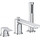 Смеситель для ванны Kludi Zenta SL 484480565 - Смеситель для ванны Kludi Zenta SL 484480565 фото