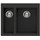 Кухонная мойка Omoikiri Bosen 59-2-BL 4993149, чёрный, Цвет производителя: чёрный - Кухонная мойка Omoikiri Bosen 59-2-BL 4993149, чёрный, Цвет производителя: чёрный фото