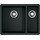 Кухонная мойка Omoikiri Kata 55-2-U-BL 4993389, чёрный, Цвет производителя: чёрный - Кухонная мойка Omoikiri Kata 55-2-U-BL 4993389, чёрный, Цвет производителя: чёрный фото