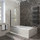 Шторка для ванны Veconi Palau 90 см PL79B-90-01-C4, чёрный/прозрачное - Шторка для ванны Veconi Palau 90 см PL79B-90-01-C4, чёрный/прозрачное фото