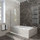 Шторка для ванны Veconi Palau 90 см PL79-90-01-C4, хром/прозрачное - Шторка для ванны Veconi Palau 90 см PL79-90-01-C4, хром/прозрачное фото