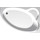 Ванна акриловая Aquanet Mayorca 150x100 см 204009 R - Ванна акриловая Aquanet Mayorca 150x100 см 204009 R фото