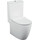 Унитаз-компакт безободковый VitrA Sento Open-Back 9830B003-7204 с крышкой микролифт - Унитаз-компакт безободковый VitrA Sento Open-Back 9830B003-7204 с крышкой микролифт фото