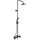 Душевая стойка Ideal Standard Idealrain BC749XG, черный матовый - Душевая стойка Ideal Standard Idealrain BC749XG, черный матовый фото