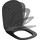 Сиденье с крышкой для унитаза Ideal Standard Silk Black Tesi микролифт T3527V3, черный матовый - Сиденье с крышкой для унитаза Ideal Standard Silk Black Tesi микролифт T3527V3, черный матовый фото