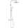 Душевая стойка с термостатом Kludi Logo Dual Shower System 6809805-00 - Душевая стойка с термостатом Kludi Logo Dual Shower System 6809805-00 фото