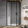 Душевое ограждение Ravak Blix Slim BLSRV2 80x80 см X1LM40300Z1 чёрный/прозрачное - Душевое ограждение Ravak Blix Slim BLSRV2 80x80 см X1LM40300Z1 чёрный/прозрачное фото