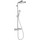 Душевая стойка Hansgrohe Crometta S 240 1jet Showerpipe 27267000 - Душевая стойка Hansgrohe Crometta S 240 1jet Showerpipe 27267000 фото