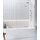 Шторка для ванны Radaway Euphoria PND II 110 см 10008110-01-01R (стекло 8 мм), хром/прозрачное - Шторка для ванны Radaway Euphoria PND II 110 см 10008110-01-01R (стекло 8 мм), хром/прозрачное фото