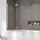 Шторка для ванны Radaway Nes PND I 110 см 10010110-01-01L, хром/прозрачное - Шторка для ванны Radaway Nes PND I 110 см 10010110-01-01L, хром/прозрачное фото