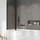 Шторка для ванны Radaway Nes 8 Black PND II 140 см 10088140-54-01L (стекло 8 мм), черный/прозрачное - Шторка для ванны Radaway Nes 8 Black PND II 140 см 10088140-54-01L (стекло 8 мм), черный/прозрачное фото