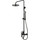 Душевая стойка Bravat Rhein F6429564BW-A-ENG, черный матовый - Душевая стойка Bravat Rhein F6429564BW-A-ENG, черный матовый фото