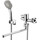 Смеситель для ванны Bravat Slim F6332366CP-01L-RUS - Смеситель для ванны Bravat Slim F6332366CP-01L-RUS фото