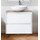 Тумба подвесная со столешницей BelBagno KRAFT-600-2C-SO-BO 60 см, Bianco Opaco/Cemento - Тумба подвесная со столешницей BelBagno KRAFT-600-2C-SO-BO 60 см, Bianco Opaco/Cemento фото