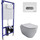 Инсталляция Berges Wasserhaus Novum с подвесным унитазом Mascon Rimless 043214 - Инсталляция Berges Wasserhaus Novum с подвесным унитазом Mascon Rimless 043214 фото