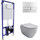 Инсталляция Berges Wasserhaus Novum с подвесным унитазом Mascon Rimless 043216 - Инсталляция Berges Wasserhaus Novum с подвесным унитазом Mascon Rimless 043216 фото