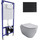 Инсталляция Berges Wasserhaus Novum с подвесным унитазом Mascon Rimless 043217 - Инсталляция Berges Wasserhaus Novum с подвесным унитазом Mascon Rimless 043217 фото
