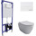 Инсталляция Berges Wasserhaus Novum с подвесным унитазом Mascon Rimless 043266 - Инсталляция Berges Wasserhaus Novum с подвесным унитазом Mascon Rimless 043266 фото
