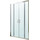 Душевая дверь Berges Wasserhaus Porta 140-160 см 063102, хром/прозрачное - Душевая дверь Berges Wasserhaus Porta 140-160 см 063102, хром/прозрачное фото