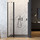 Душевая дверь Radaway Nes 8 Black DWJ II 90 см 10083090-54-01L (стекло 8 мм), черный/прозрачное - Душевая дверь Radaway Nes 8 Black DWJ II 90 см 10083090-54-01L (стекло 8 мм), черный/прозрачное фото