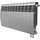 Радиатор Royal Thermo BiLiner 350 VD Silver Satin 960х430 мм (12 секций) - Радиатор Royal Thermo BiLiner 350 VD Silver Satin 960х430 мм (12 секций) фото
