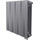 Радиатор Royal Thermo Piano Forte 500 VD Silver Satin 640х590 мм (8 секций) - Радиатор Royal Thermo Piano Forte 500 VD Silver Satin 640х590 мм (8 секций) фото