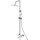 Душевая стойка Haiba HB24805-8, белый/хром - Душевая стойка Haiba HB24805-8, белый/хром фото