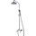 Душевая стойка BRAVAT OPAL R F6125183CP-A2-RUS (d 220) - Душевая стойка BRAVAT OPAL R F6125183CP-A2-RUS (d 220) фото
