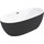 Ванна отдельностоящая Vincea 170x80 см VBT-405-1700MB, черный матовый/белый матовый - Ванна отдельностоящая Vincea 170x80 см VBT-405-1700MB, черный матовый/белый матовый фото