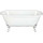 Ванна отдельностоящая Magliezza Patricia WH 183x80 см (ножки белые) - Ванна отдельностоящая Magliezza Patricia WH 183x80 см (ножки белые) фото