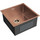 Кухонная мойка Mixxus MX4843-220x1.0-PVD-BRONZE 1 мм, бронза - Кухонная мойка Mixxus MX4843-220x1.0-PVD-BRONZE 1 мм, бронза фото