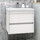Тумба подвесная с раковиной Art&Max Family-580-2C-SO-BL 58 см, белый глянец - Тумба подвесная с раковиной Art&Max Family-580-2C-SO-BL 58 см, белый глянец фото