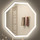 Зеркало Art&Max Argo Led 70 см AM-Arg-700-700-DS-F - Зеркало Art&Max Argo Led 70 см AM-Arg-700-700-DS-F фото