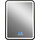 Зеркало Art&Max Genova Led 60 см AM-Gen-600-800-S-F-MFP, черный - Зеркало Art&Max Genova Led 60 см AM-Gen-600-800-S-F-MFP, черный фото