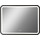 Зеркало Art&Max Genova Led 120 см AM-Gen-1200-800-DS-F, черный - Зеркало Art&Max Genova Led 120 см AM-Gen-1200-800-DS-F, черный фото