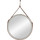 Зеркало Art&Max Milan Led 80 см AM-Mil-800-DS-F-Brown, коричневый ремень - Зеркало Art&Max Milan Led 80 см AM-Mil-800-DS-F-Brown, коричневый ремень фото