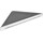 Полка угловая Ravak Slim C 29 см X07P576, чёрный - Полка угловая Ravak Slim C 29 см X07P576, чёрный фото