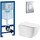 Инсталляция Grohe Rapid SL с подвесным безободковым унитазом BelBagno Alpina - Инсталляция Grohe Rapid SL с подвесным безободковым унитазом BelBagno Alpina фото