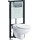Инсталляция с подвесным унитазом Vitra Normus 9773B003-7202 - Инсталляция с подвесным унитазом Vitra Normus 9773B003-7202 фото