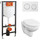 Инсталляция с подвесным безободковым унитазом Vitra S10 9842B003-7206 - Инсталляция с подвесным безободковым унитазом Vitra S10 9842B003-7206 фото